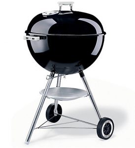 A Weber grill much like the one our daughter and her fiancé have.